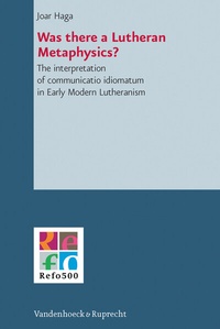 Enlarge image Cover: Was there a Lutheran Metaphysics? - Vandenhoeck & Ruprecht
