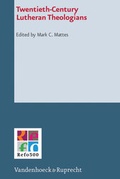 Cover: Twentieth-Century Lutheran Theologians - Vandenhoeck & Ruprecht
