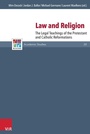 Cover: Law and Religion - Vandenhoeck & Ruprecht
