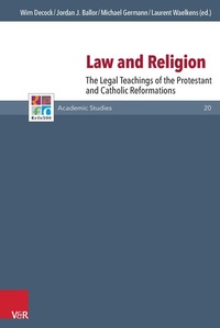 Enlarge image Cover: Law and Religion - Vandenhoeck & Ruprecht