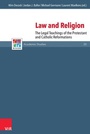 Cover: Law and Religion - Vandenhoeck & Ruprecht