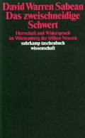 Cover: Das zweischneidige Schwert - Suhrkamp