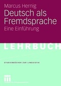 Cover: Deutsch als Fremdsprache - VS Verlag f&uuml;r Sozialwissenschaften
