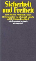Cover: Sicherheit und Freiheit - Suhrkamp