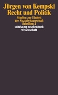 Cover: Recht und Politik - Suhrkamp