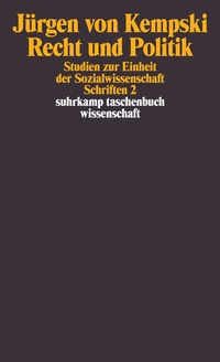 Enlarge image Cover: Recht und Politik - Suhrkamp