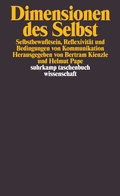 Cover: Dimensionen des Selbst - Suhrkamp