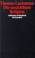 Cover: Die unsichtbare Religion - Suhrkamp