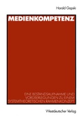 Cover: Medienkompetenz - VS Verlag f&uuml;r Sozialwissenschaften