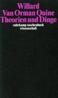 Cover: Theorien und Dinge - Suhrkamp