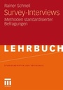 Cover: Survey-Interviews - VS Verlag für Sozialwissenschaften