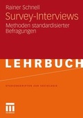 Cover: Survey-Interviews - VS Verlag f&uuml;r Sozialwissenschaften
