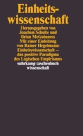 Cover: Einheitswissenschaft - Suhrkamp