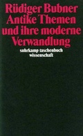 Cover: Antike Themen und ihre moderne Verwandlung - Suhrkamp