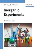 Cover: Inorganic Experiments - Wiley-VCH