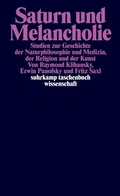 Cover: Saturn und Melancholie - Suhrkamp