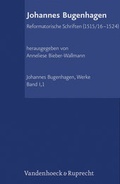 Cover: Reformatorische Schriften (1515/16-1524) - Vandenhoeck & Ruprecht