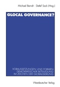 Cover: Glocal Governance? - VS Verlag f&uuml;r Sozialwissenschaften