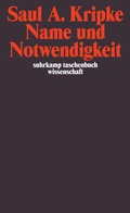 Cover: Name und Notwendigkeit - Suhrkamp