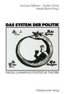 Cover: Das System der Politik - VS Verlag für Sozialwissenschaften