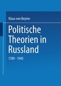 Cover: Politische Theorien in Russland - VS Verlag f&uuml;r Sozialwissenschaften