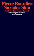 Cover: Sozialer Sinn - Suhrkamp