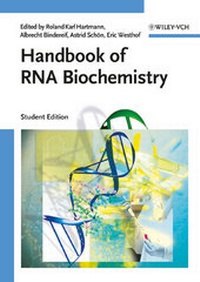 Enlarge image Cover: Handbook of RNA Biochemistry - Wiley-VCH