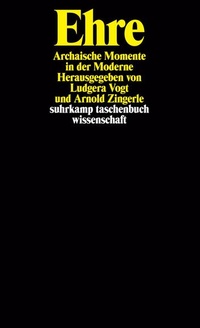 Enlarge image Cover: Ehre - Suhrkamp