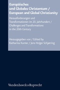 Cover: Europ&auml;isches und Globales Christentum / European and Global Christianity - Vandenhoeck & Ruprecht