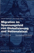 Cover: Migration im Spannungsfeld von Globalisierung und Nationalstaat - VS Verlag f&uuml;r Sozialwissenschaften
