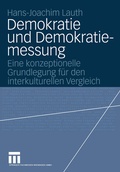 Cover: Demokratie und Demokratiemessung - VS Verlag f&uuml;r Sozialwissenschaften