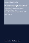Cover: Verantwortung f&uuml;r die Kirche III - Vandenhoeck & Ruprecht