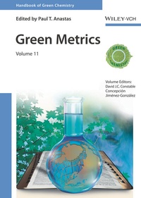 Abbildung von: Handbook of Green Chemistry - Green Metrics - Wiley-VCH