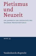 Cover: Pietismus und Neuzeit Band 35 - 2009 - Vandenhoeck & Ruprecht
