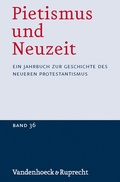 Cover: Pietismus und Neuzeit Band 36 - 2010 - Vandenhoeck & Ruprecht