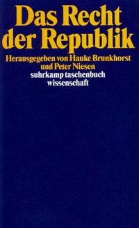 Abbildung von: Das Recht der Republik - Suhrkamp