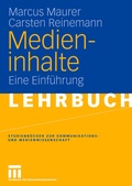 Cover: Medieninhalte - VS Verlag f&uuml;r Sozialwissenschaften