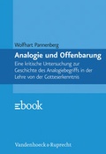 Cover: Analogie und Offenbarung - Vandenhoeck & Ruprecht