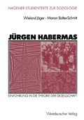 Cover: J&uuml;rgen Habermas - VS Verlag f&uuml;r Sozialwissenschaften