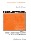 Cover: Sozialer Wandel - VS Verlag f&uuml;r Sozialwissenschaften