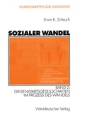Cover: Sozialer Wandel - VS Verlag f&uuml;r Sozialwissenschaften
