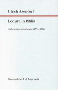 Cover: Lectura in Biblia - Vandenhoeck & Ruprecht