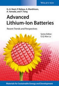 Enlarge image Cover: Advanced Lithium-Ion Batteries - Wiley-VCH