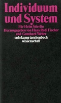 Cover: Individuum und System - Suhrkamp