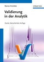Cover: Validierung in der Analytik - Wiley-VCH