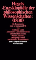 Cover: Hegels Philosophie - Kommentare zu den Hauptwerken. 3 B&auml;nde - Suhrkamp