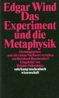 Enlarge image Cover: Das Experiment und die Metaphysik - Suhrkamp