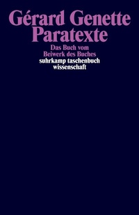 Enlarge image Cover: Paratexte - Suhrkamp