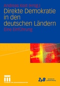 Cover: Direkte Demokratie in den deutschen L&auml;ndern - VS Verlag f&uuml;r Sozialwissenschaften