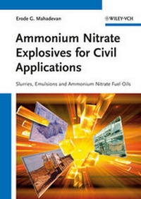 Abbildung von: Ammonium Nitrate Explosives for Civil Applications - Wiley-VCH